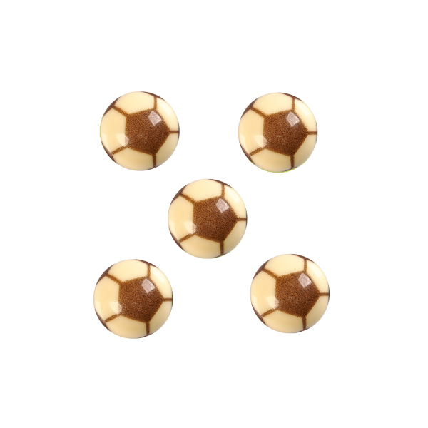 Half Sphere Football Decoration 2.2cm