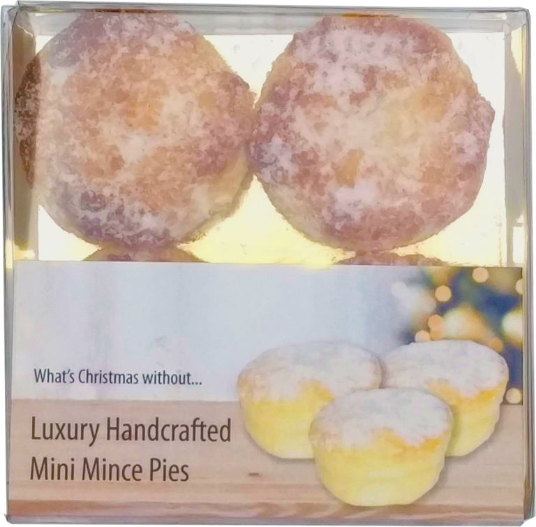 4 Mini Mince Pie Box (1 box) Town & Country Fine Foods