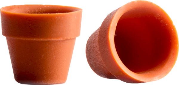 Flower Pot Cup Terracotta Mini 1 x 24