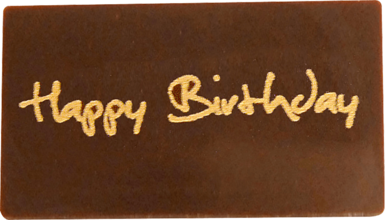 HAPPY BIRTHDAY PLAQUES - Town &amp; Country Fine Foods