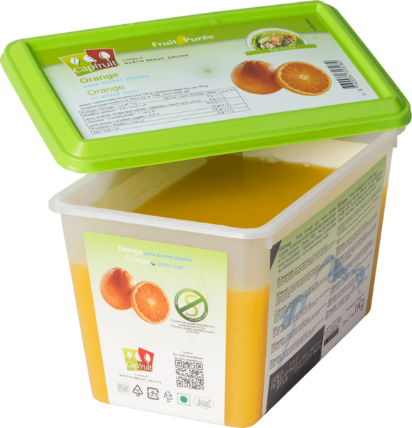 FRUIT PUREE ORANGE (1kg) Fz