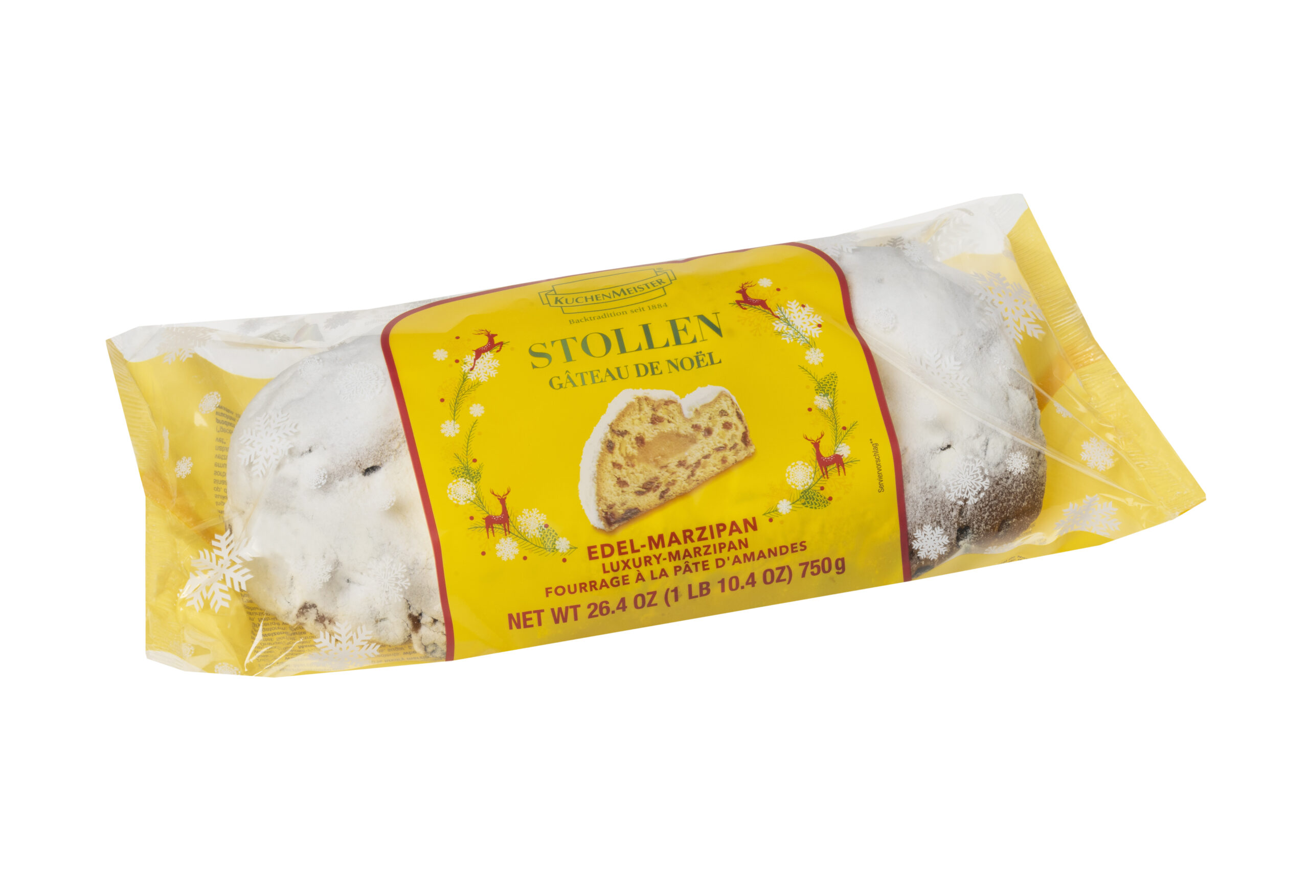Marzipan Stollen Loaf (750g)