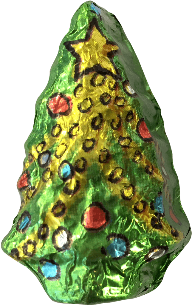 WRAPPED FOIL CHOCOLATE CHRISTMAS TREES Town & Country Fine Foods