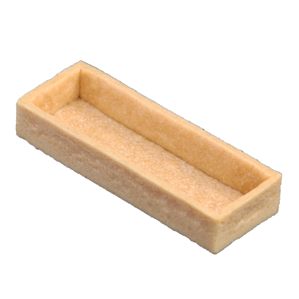 Vanilla Tart Shell, Large Rectangle (70 pcs) (V-LRSW070)