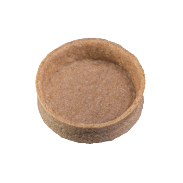 Graham Cracker Tart Shell, Medium Round 5.5cm (100 pcs) (V-GCMR100)