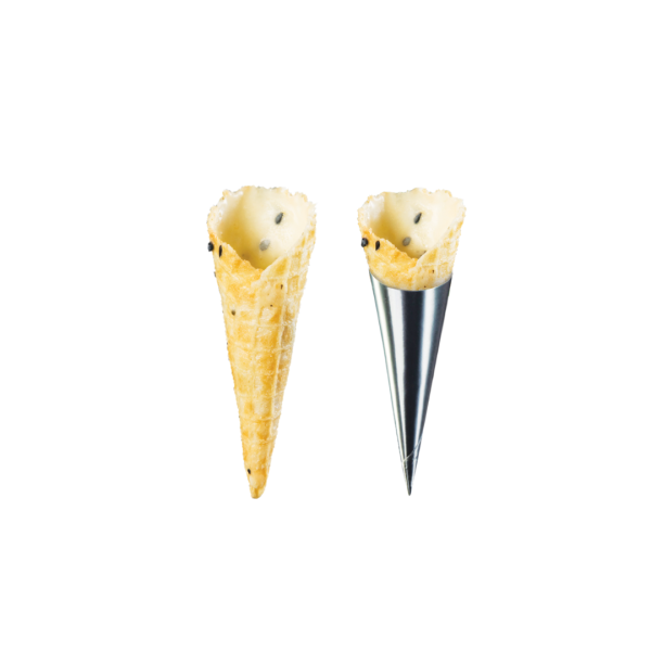 Mini Black Sesame Cone, Coated (140 pcs) (V-MCSA140) Fz