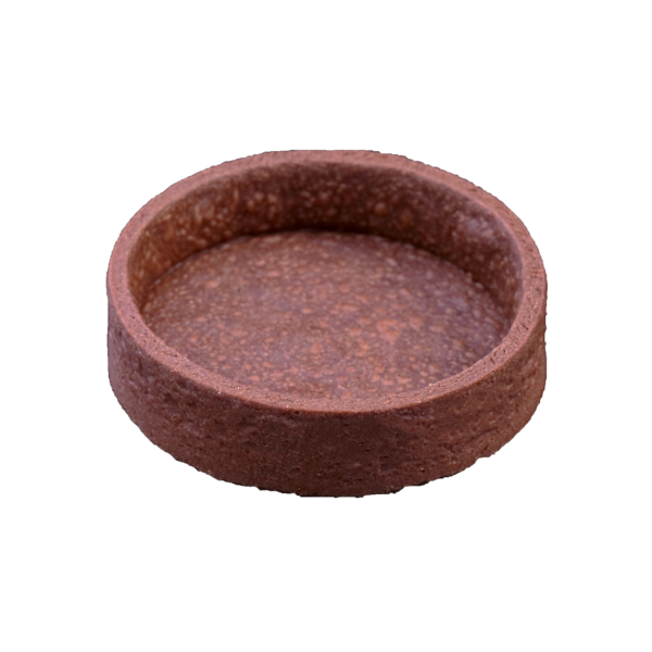 Chocolate Tart Shell, Large Round 8cm (45 pcs) (V-LRCH045)