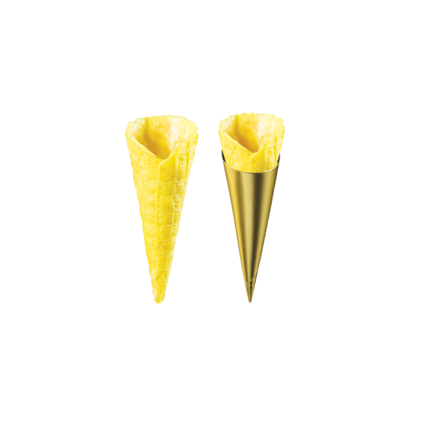 Mini Lemon Cone, Coated (140 pcs) (V-MCLE140) Fz