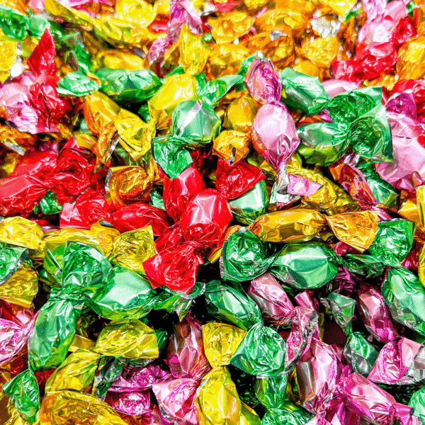 MINI FRUITS ASSORTED FOILS (WRAPPED)