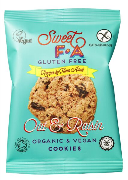 Sweet F.A Oat & Raisin Gluten Free Cookies